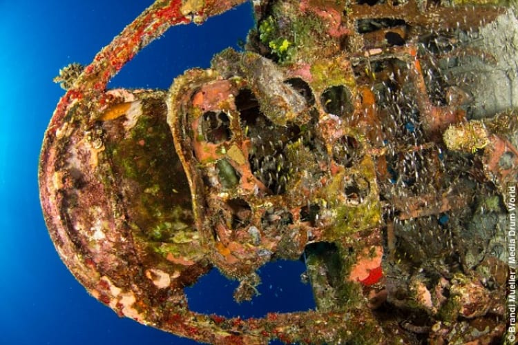Underwater WW2 Plane Graveyard