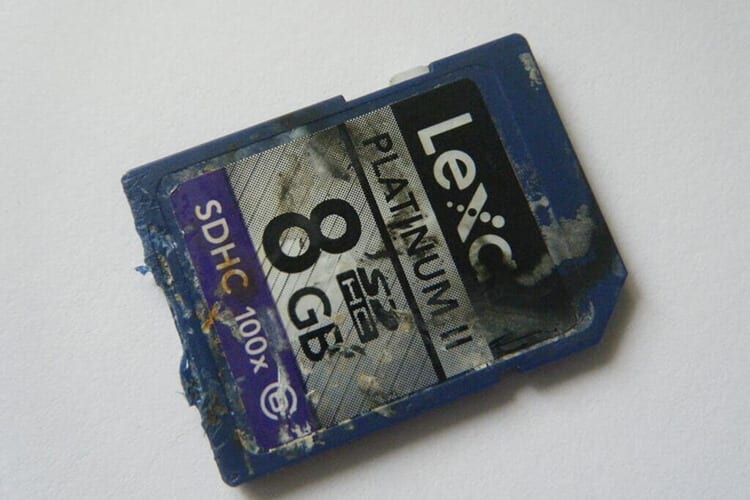 Camera Found Lost At Sea