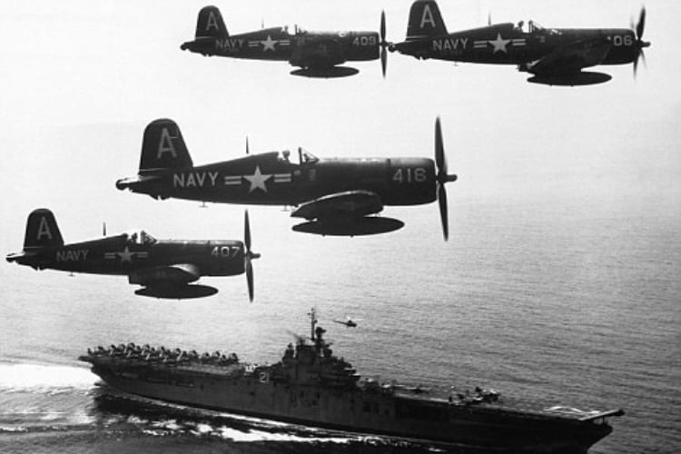 Underwater WW2 Plane Graveyard