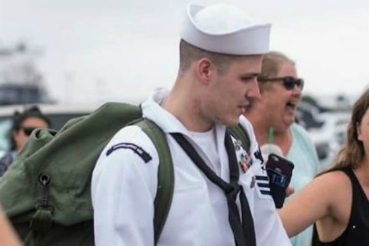 Navy Husband Returns Home Only To Find Out His Wife Is Pregnant