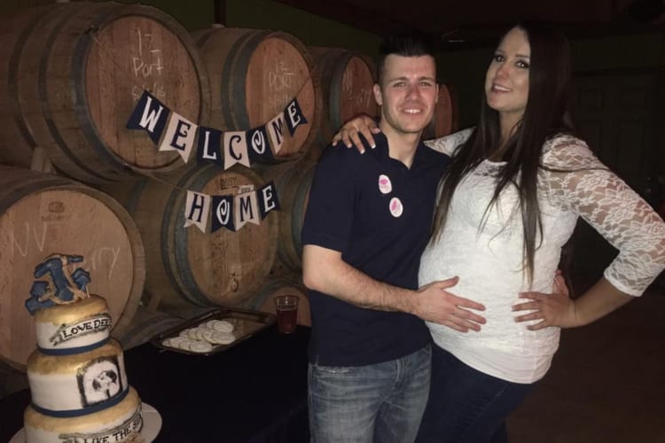 Navy Husband Returns Home Only To Find Out His Wife Is Pregnant