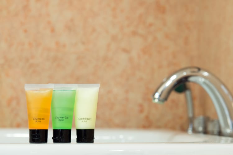 How To Use Hotel Toiletries