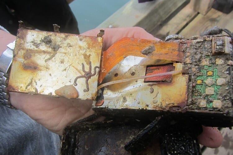 Camera Found Lost At Sea