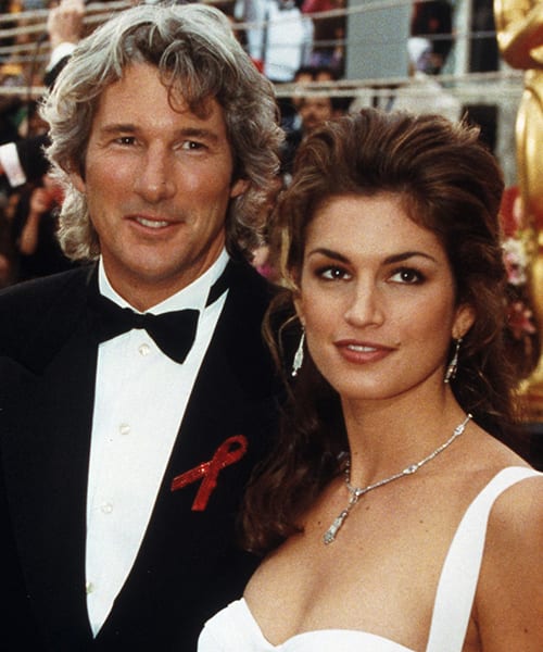 Cindy Crawford and Richard Gere