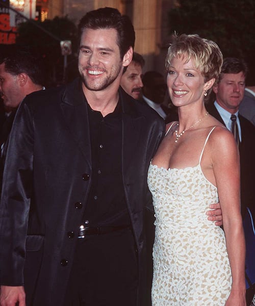 Jim Carrey and Lauren Holly