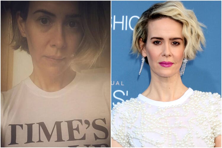 Female Celebrities Without Makeup