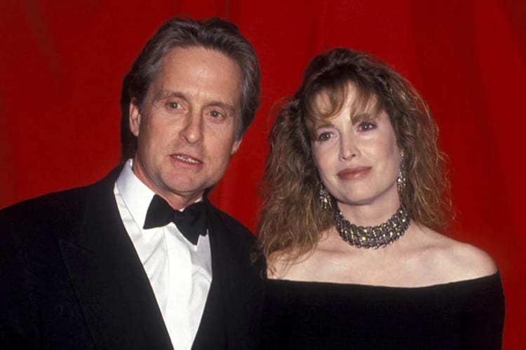 Michael Douglas and Diandra Luker