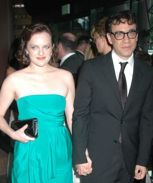Elisabeth Moss and Fred Armisen