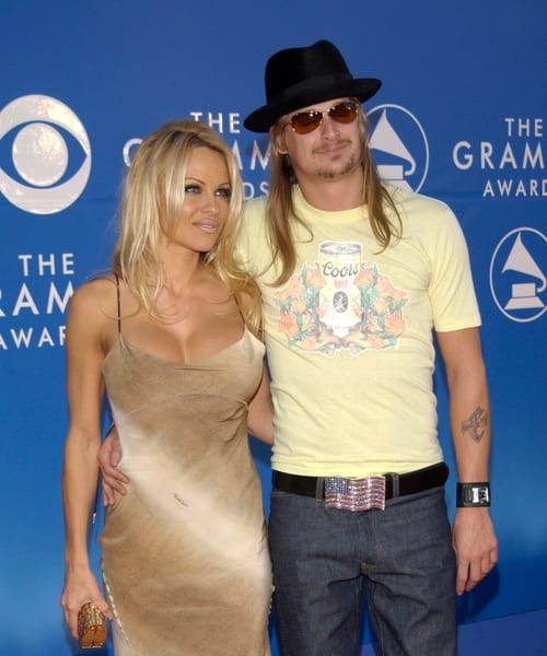 Kid Rock and Pamela Anderson