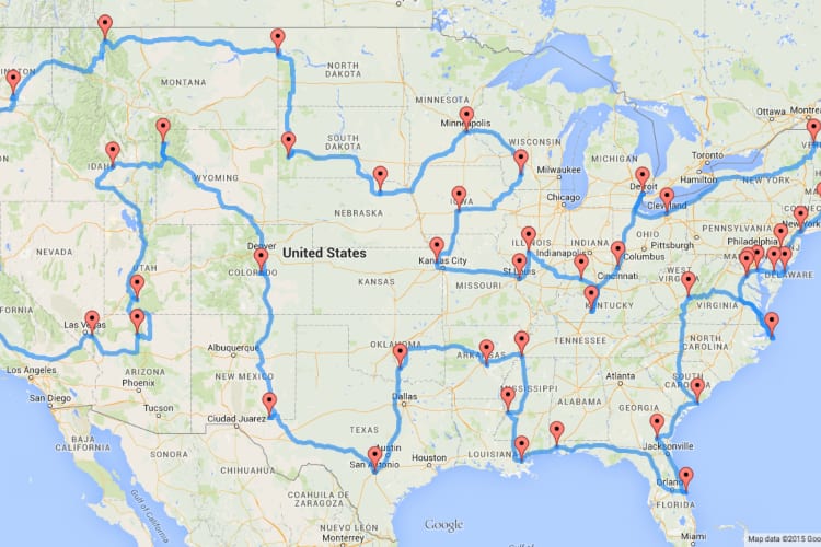 The Greatest US Road Trip Ever Lifestyle Chatter
