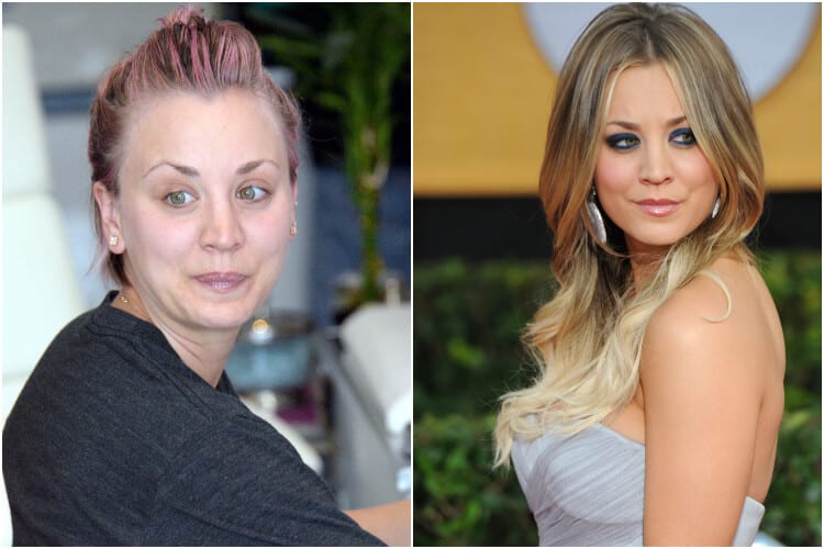 Female Celebrities Without Makeup