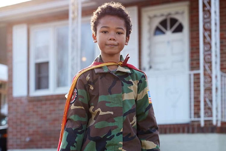 Young Boy Helps Homeless Veterans