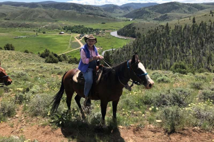 85-Year-Old Cowgirl