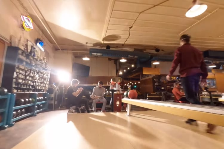 Viral Bowling Alley Drone Video
