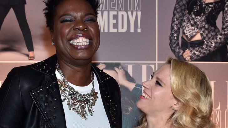 Leslie Jones and Kate McKinnon