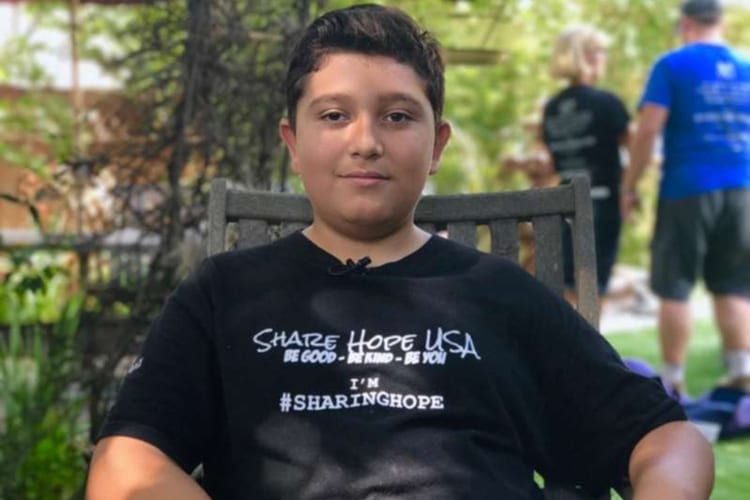 Middle Schooler Helps Feed 9,000 Homeless People